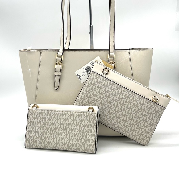 Michael Kors Large Charlotte 3 in 1 Tote Bag - Picture 8 of 16